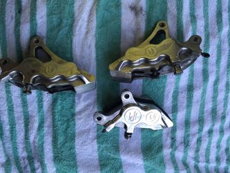 Billet Aluminum 6 piston brakes