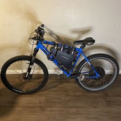 Trek Electric Mountain bike size 26 front suspension