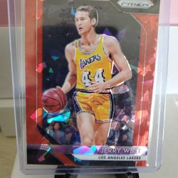 Lakers Jerry West Refractor Card