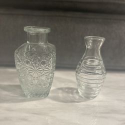 2 Glass Vases!!