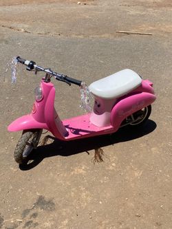 24V Electric Kids Motorcycle – Pink – $50 Cash