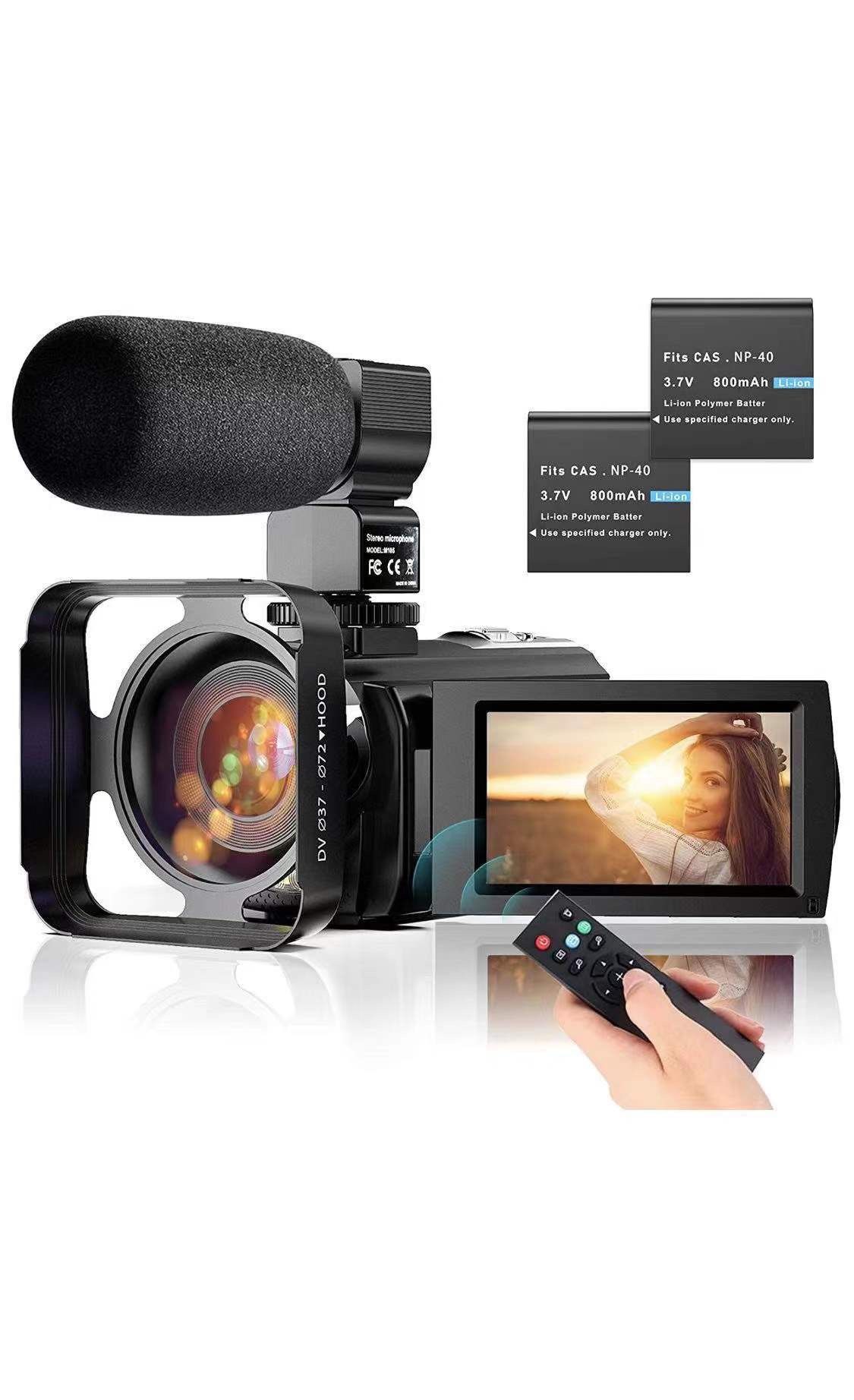 Video Camera Camcorder Vlogging Camera FHD 1080P