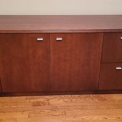File cabinet with keys