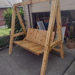 Outdoor Swing.  69x43 X69 Tall