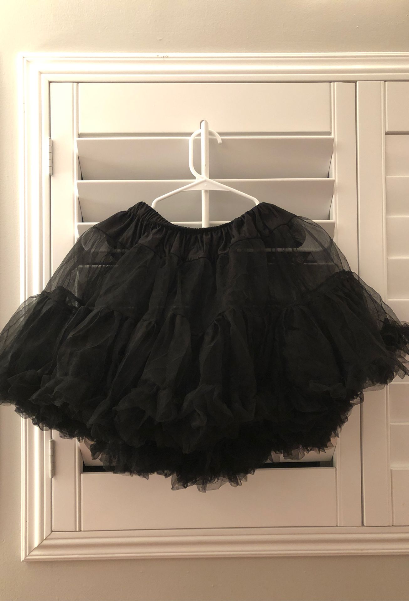 Cute Black Petty Coat