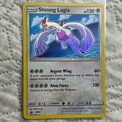 Shining Lugia Pokemon Card