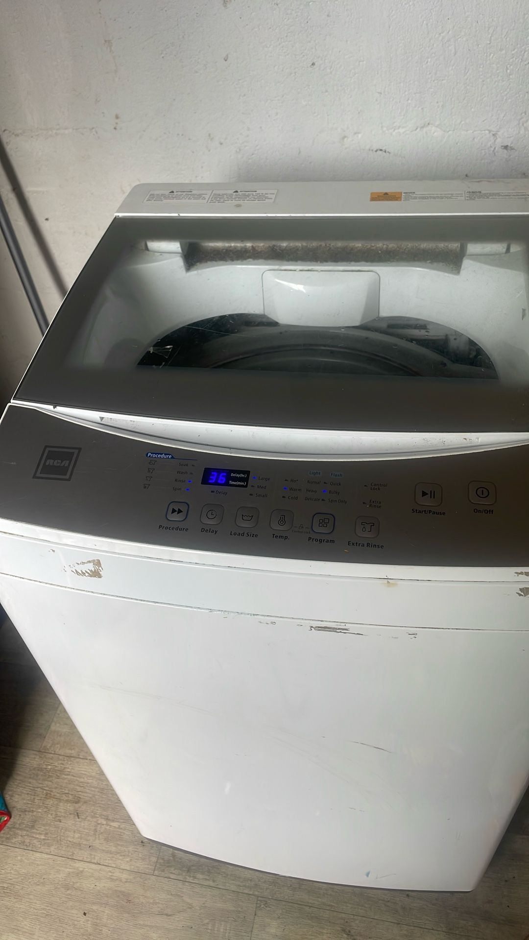 Small RCA Washing Mashing