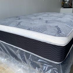 Queen Euro Bamboo Pillow Top !!