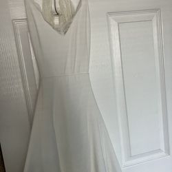 White Formal Dress 