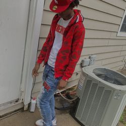 Red Bape Jacket 