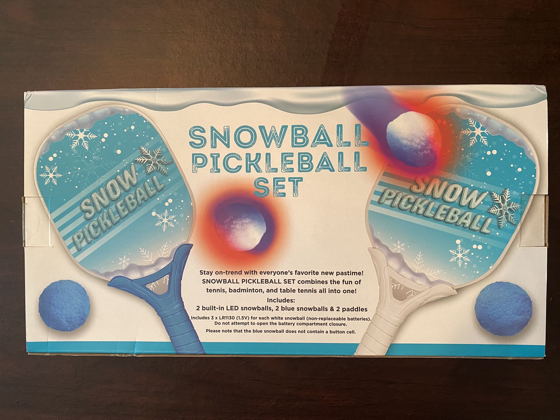 NEW Snowball Pickleball Set