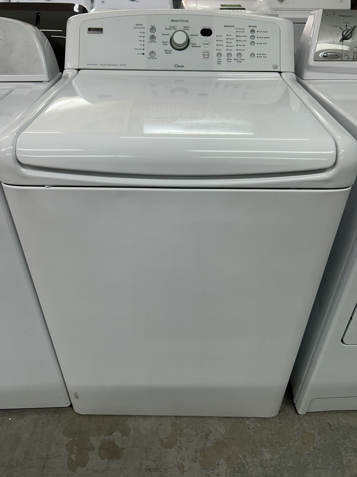 Kenmore Elite Washer With King Size Capacity