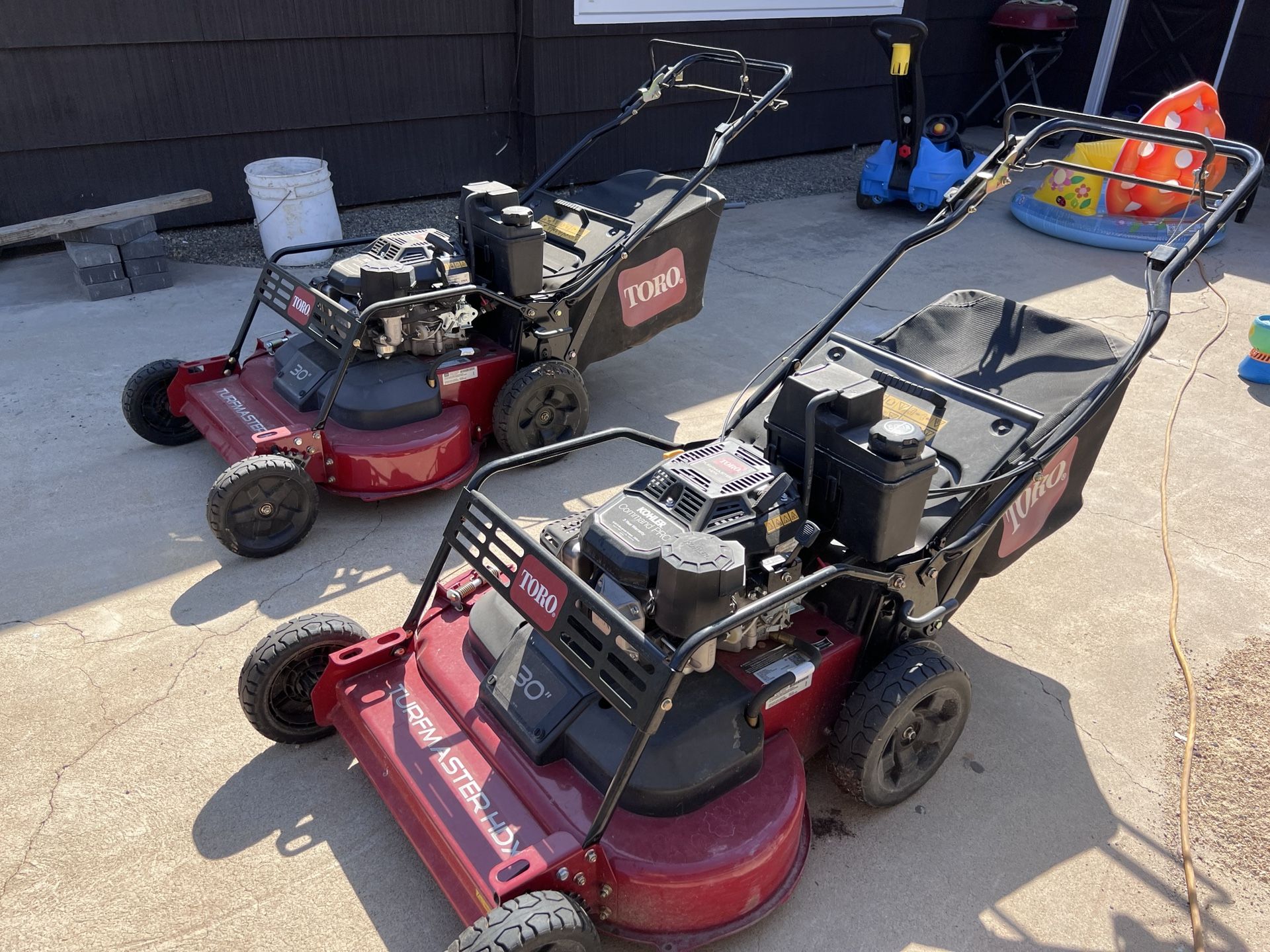 Toro 30” HDX Mowers And Blades