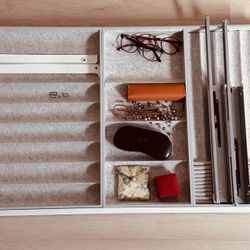 IKEA KOMPLEMENT Pull-Out Tray with Inserts – Like New, 50% Off