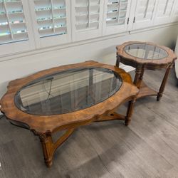 Solid Wood Table Set
