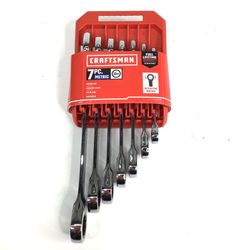 NEW Craftsman 7 Piece Metric 12-Point Wrench Set 