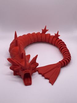 Articulated Gyarados 3D Printed