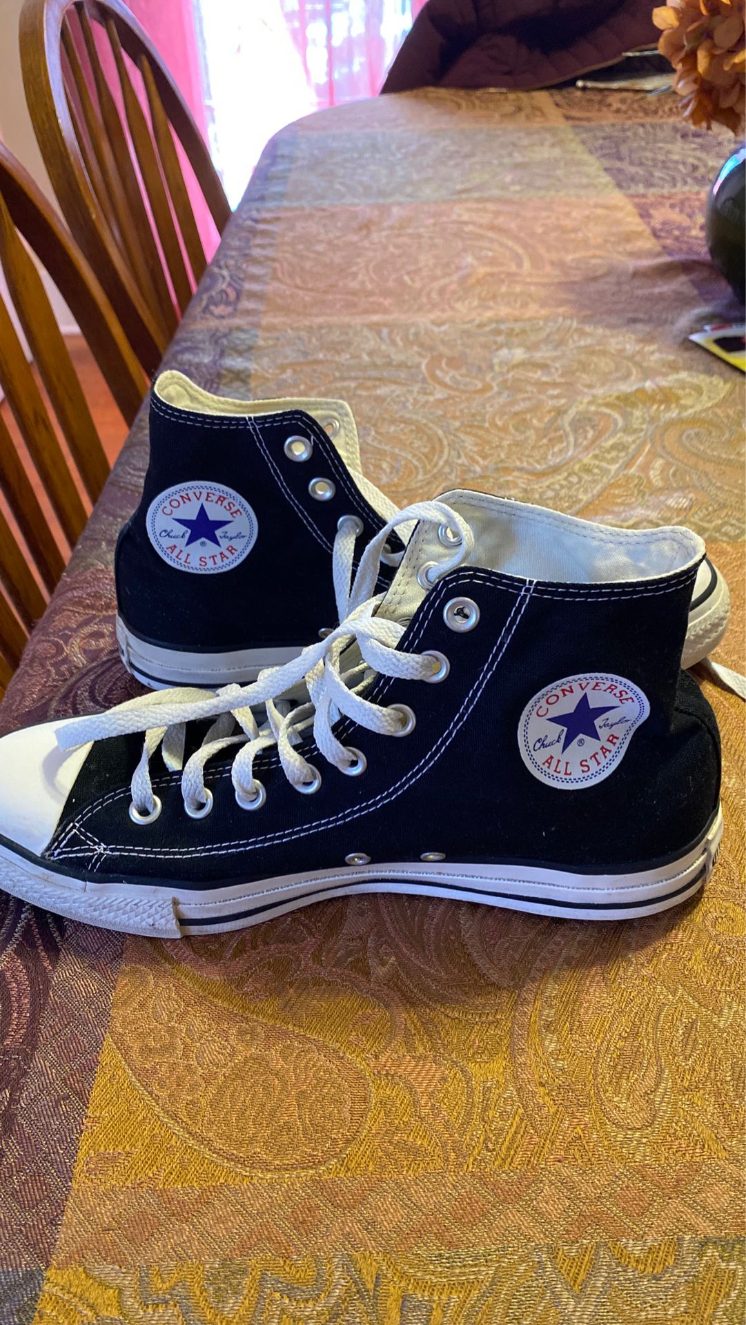 Men’s canvas Converse high tops