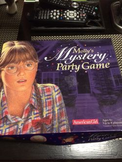 Molly mystery party games in good condition