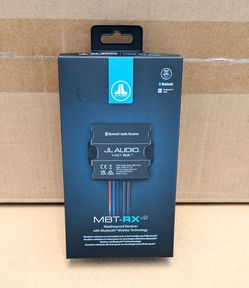 Marine Bluetooth Adapter IPX7 Waterproof Rated Motorcycle Golf Cart ATV PowerSports JL Audio MBT-RXv2 🚨 Payment Options Available 🚨 No Credit Needed