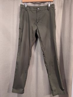 Birddogs • Men's Olive Green 32×32 'Jeff Pesos' Stretch Chinos