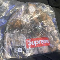 Supreme New Era Box Logo Beanie (FW25) Realtree AP Camo