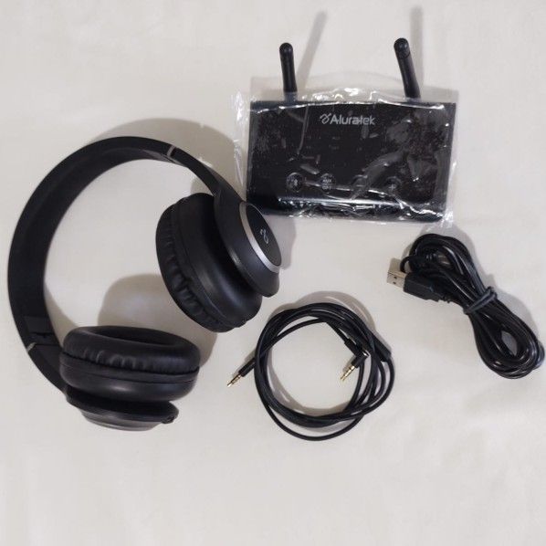Aluratek Wireless Headphones For TV, Computer Gaming