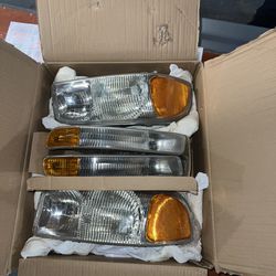 Original Headlights And Signal Lights