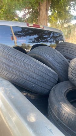 235/55/20s two tires in good condition need installation. Let me know.