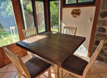 Counter Height Dining Table with 4 Chairs