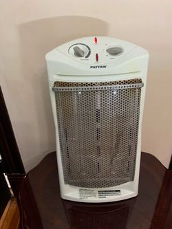 Patton 1500-Watt Electric Quartz Tower Heater - White