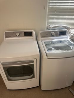 LG washer and dryer