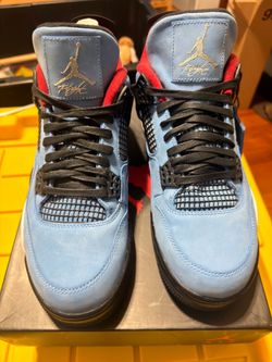 Jordan 4 Retro Travis Scott Cactus Jack/ Mens 10.5