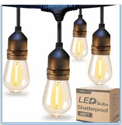 Outdoor String Lights 48FT