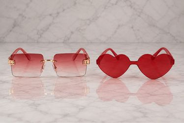 2 Pairs Sunglasses $30