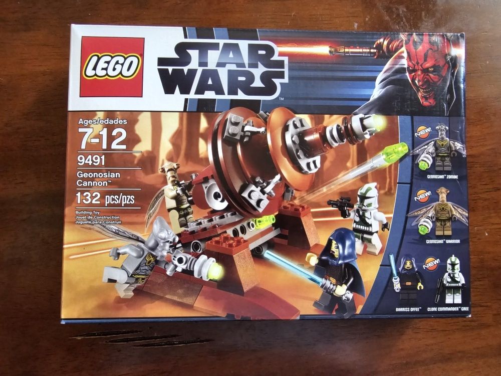 Star Wars Lego 9491 Geonosian Cannon New in Sealed Box for Sale in Los Angeles CA OfferUp