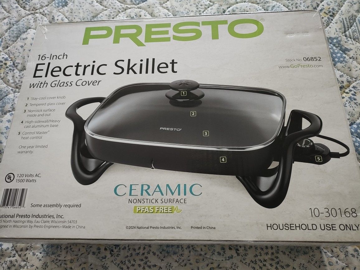 Large 16 Inch Skillet. New. Price firm.