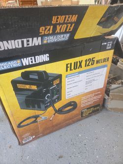 Flux 125 welding machine
