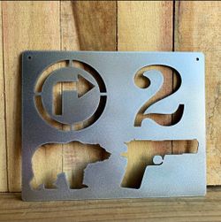 Metal art signs decorations decor and more