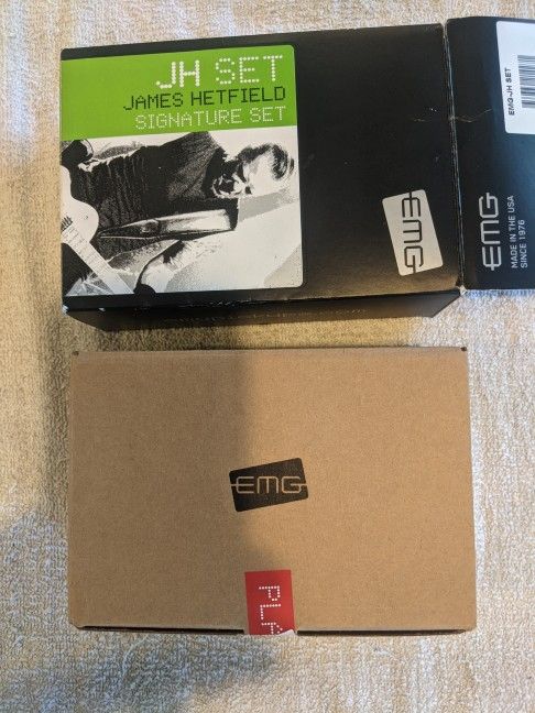 EMG and Fender Bass and Guitar Pickups