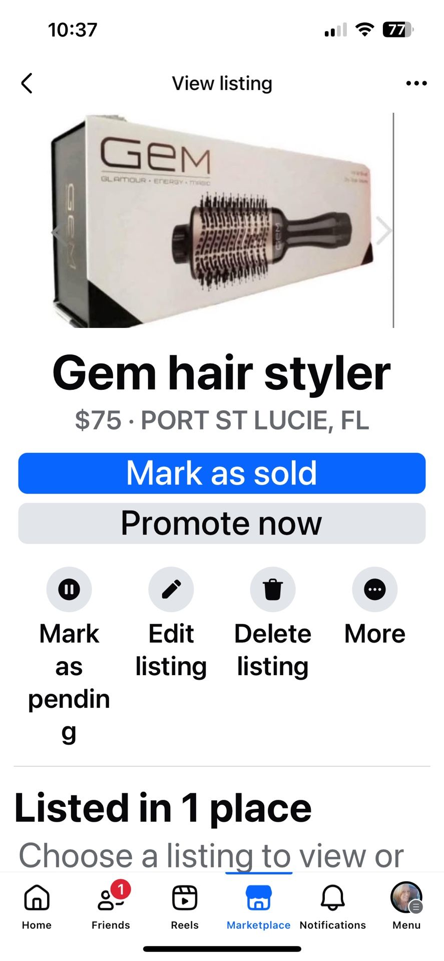 Gem Hair Styler