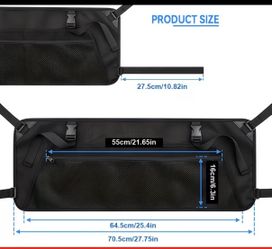 Side Pocket for Umbrellas on a Collapsible Wagon, Storage Bag Featuring a Mesh Pouch for a Folding Cart, Additions Bag for Camping And Gardening Activ