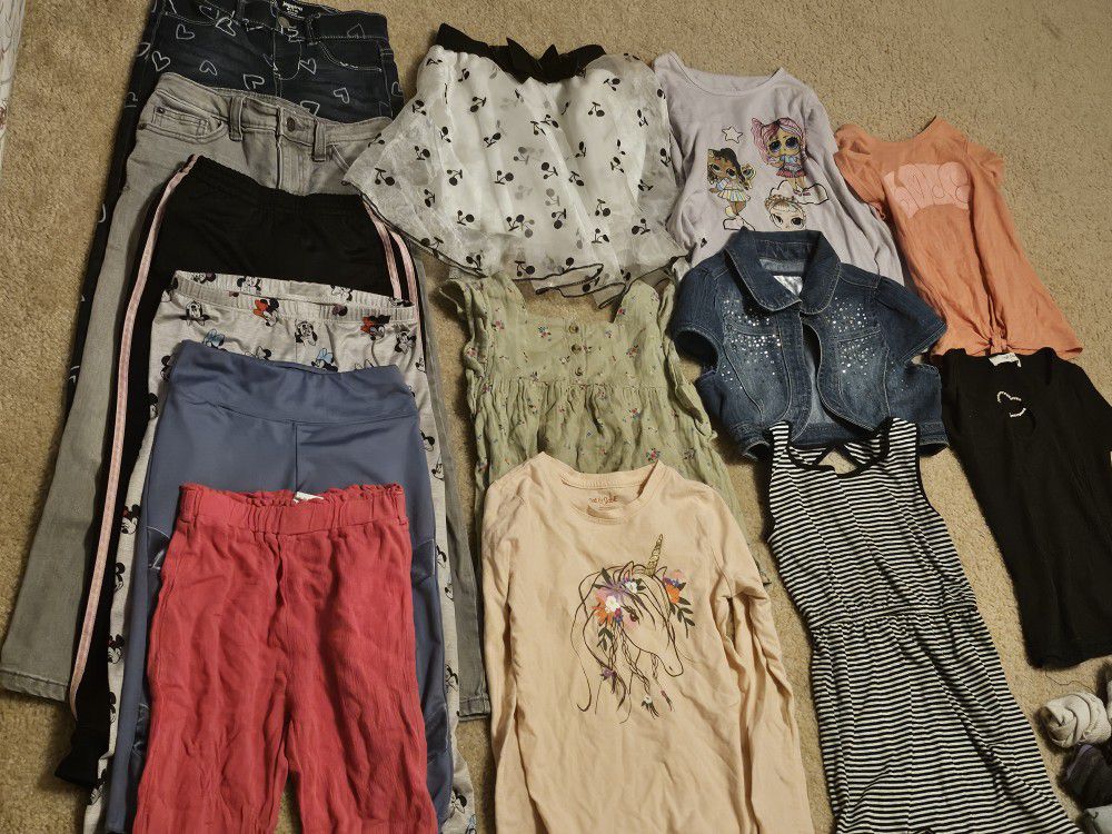 7/8 Girls CLOTHES  Take All For $10 