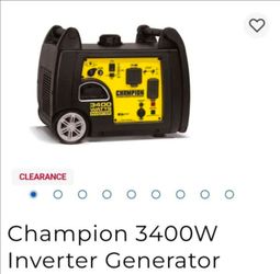 Champion 3400W Inverter Generator