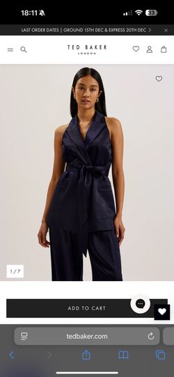 NWT Ted Baker Blazer Vest