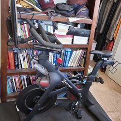 Peloton Gen 3 (added adjustable handle bar) + mat