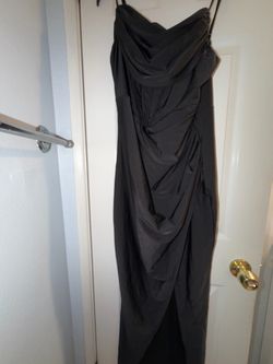 Black formal dress