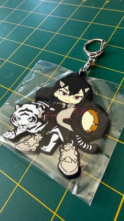 Kaiju No. 8 THE GAME - Anime Expo 2026 EXCLUSIVE Rubber Strap Keychain (Mina Ashiro & Bakko)