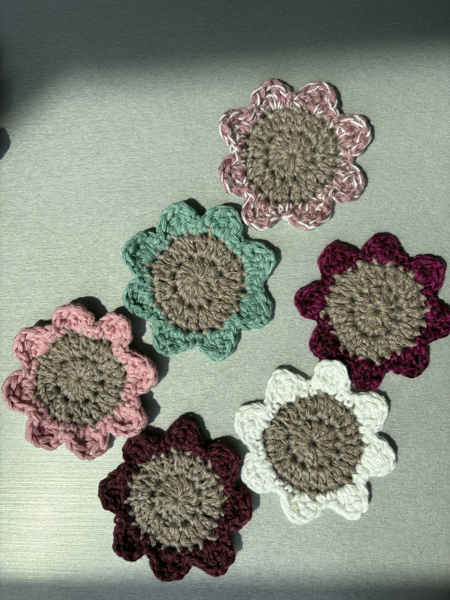 Flower Car Coasters