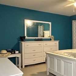 Antique White Mirror 